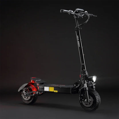 Halo Knight T104 Składana hulajnoga elektryczna, silnik 1200W*2, bateria 52V 21Ah, 10-calowe opony, maks. prędkość 65km/h - Dostawca