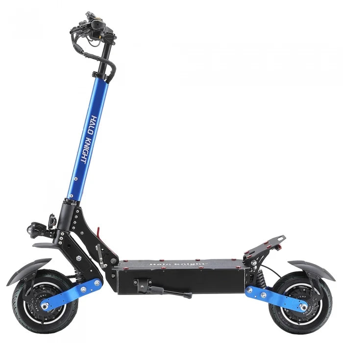 Hulajnoga elektryczna Halo Knight T108 10-calowe opony drogowe, silnik 1000W*2, maks. prędkość 65km/h - Czarny - Dostawca