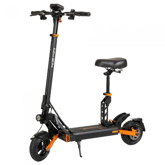 Hulajnoga elektryczna KuKirin G2 PRO Wersja Ulepszona 2024 - Silnik 600W 15.6Ah Opony 9 Cali 45km/h – Czarna Pomarańczowa - Dostawca