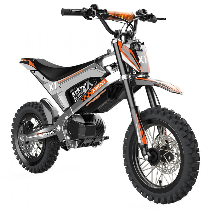Motocykl elektryczny KuKirin X1, silnik o średniej mocy 1000 W, akumulator 48 V 20,8 Ah, opony terenowe 14/12 cali - Dostawca