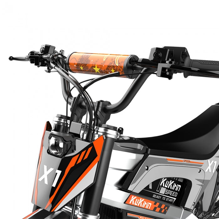Motocykl elektryczny KuKirin X1, silnik o średniej mocy 1000 W, akumulator 48 V 20,8 Ah, opony terenowe 14/12 cali - Dostawca