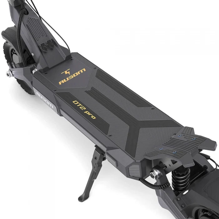 Składana hulajnoga elektryczna Ausom DT2 Pro, 2*1100W, 68km/h, bateria 52V 23,4Ah, wykorzystuje technologię podwozia lotniczego - Dostawca