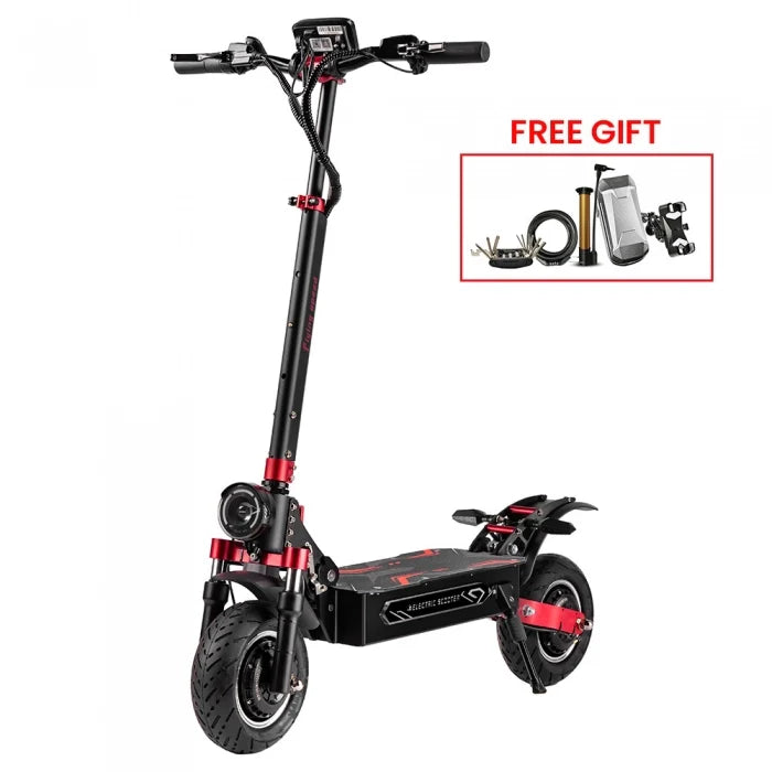 Składana hulajnoga elektryczna BOYUEDA Q7 Pro Max, silnik 1600 W*2, akumulator 52 V 28 Ah, 10-calowa opona - Dostawca