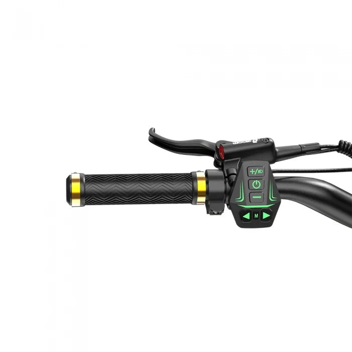 Składana hulajnoga elektryczna OOTD S30, silnik 1200W*2, bateria 52V 23,4Ah, opony 10 cali, maks. prędkość 65km/h, zasięg 60km